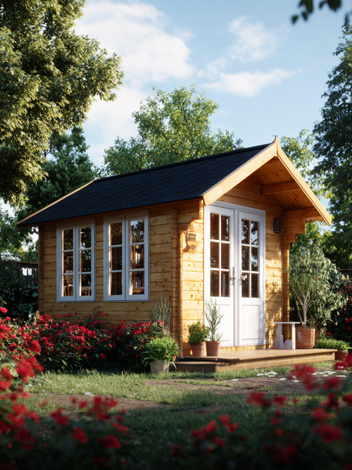 Garden Wooden House