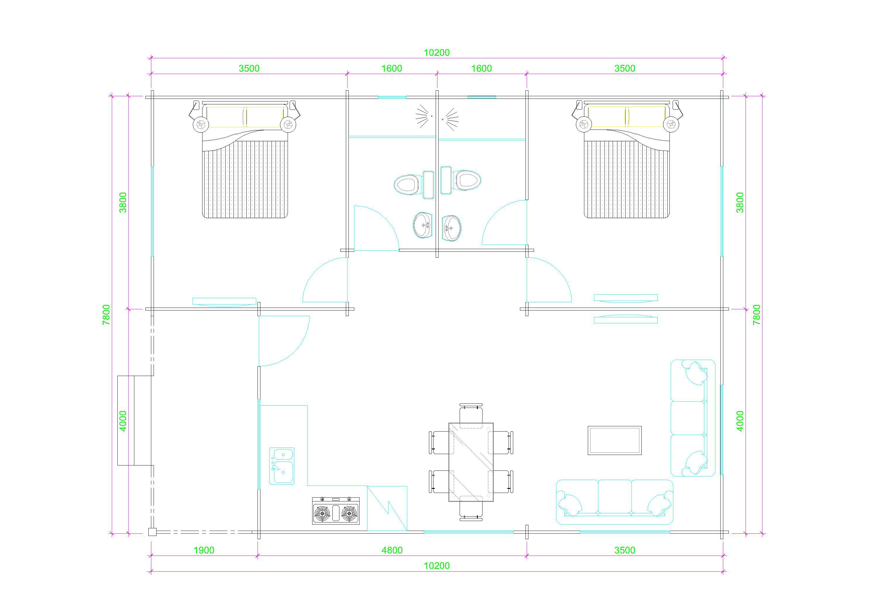 ST-21 Floor Plan